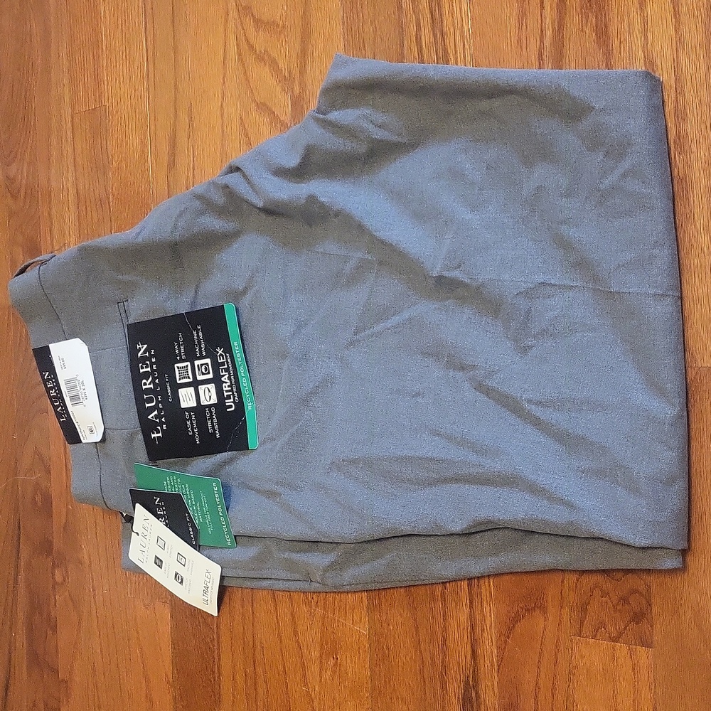 42w Lauren grey dress pants